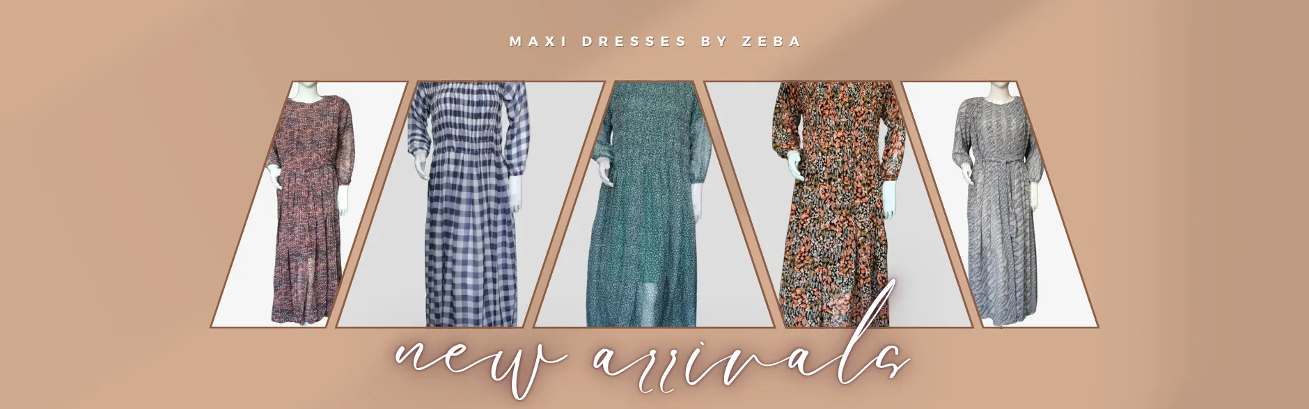 Maxi Dresses by ZEBA