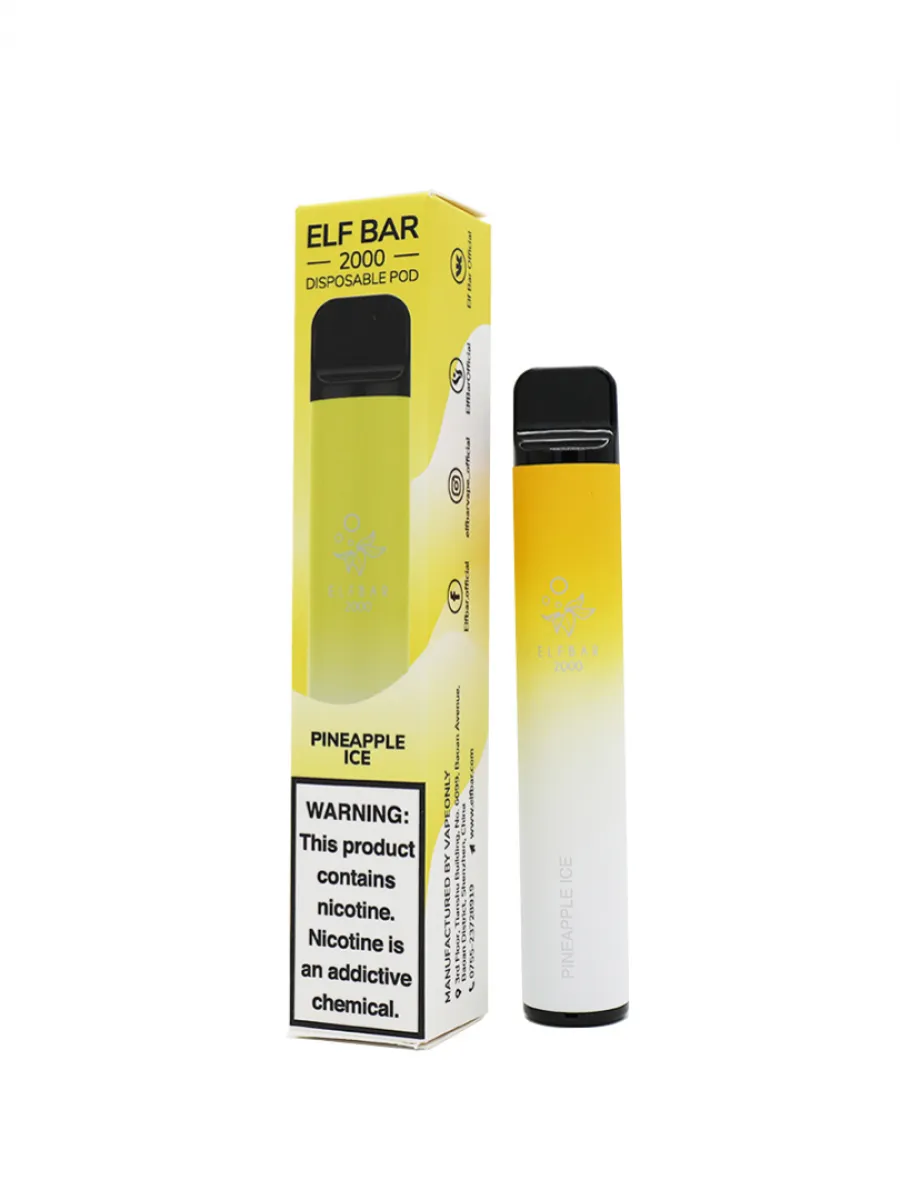 ELF BAR 2000 Puffs Disposable Vape