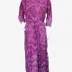 Purple long Chiffon Maxi Dress Casual