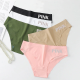 5 pack- silk womens panties