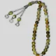 Yellow Shajri Aqeeq  Stone Tasbih 33 Beads 32 Grams