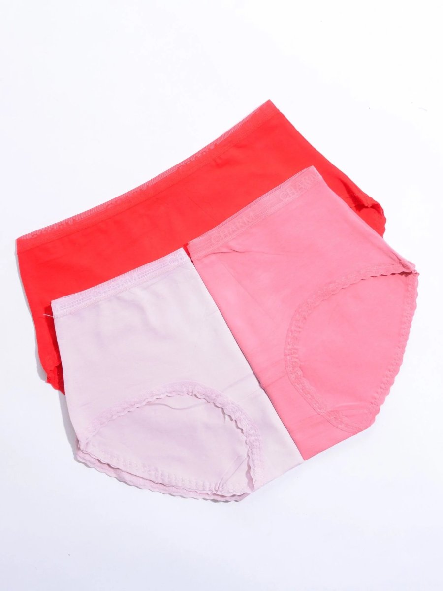 3 pack-girls soft cotton panty