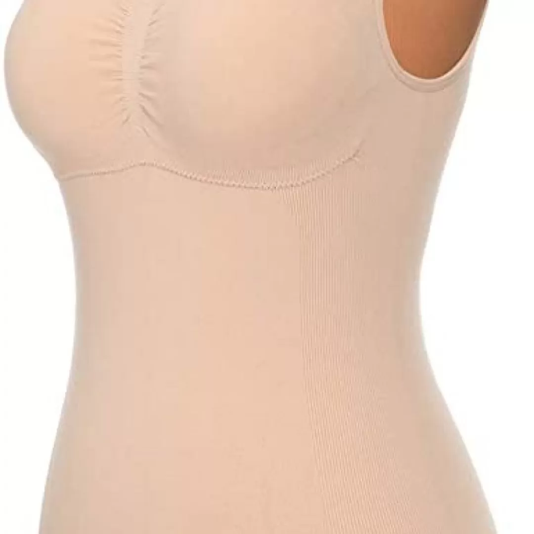 Lady tummy control slip under bust shapewear