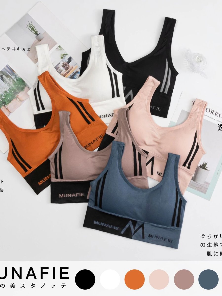 Munafie fitness sports bra