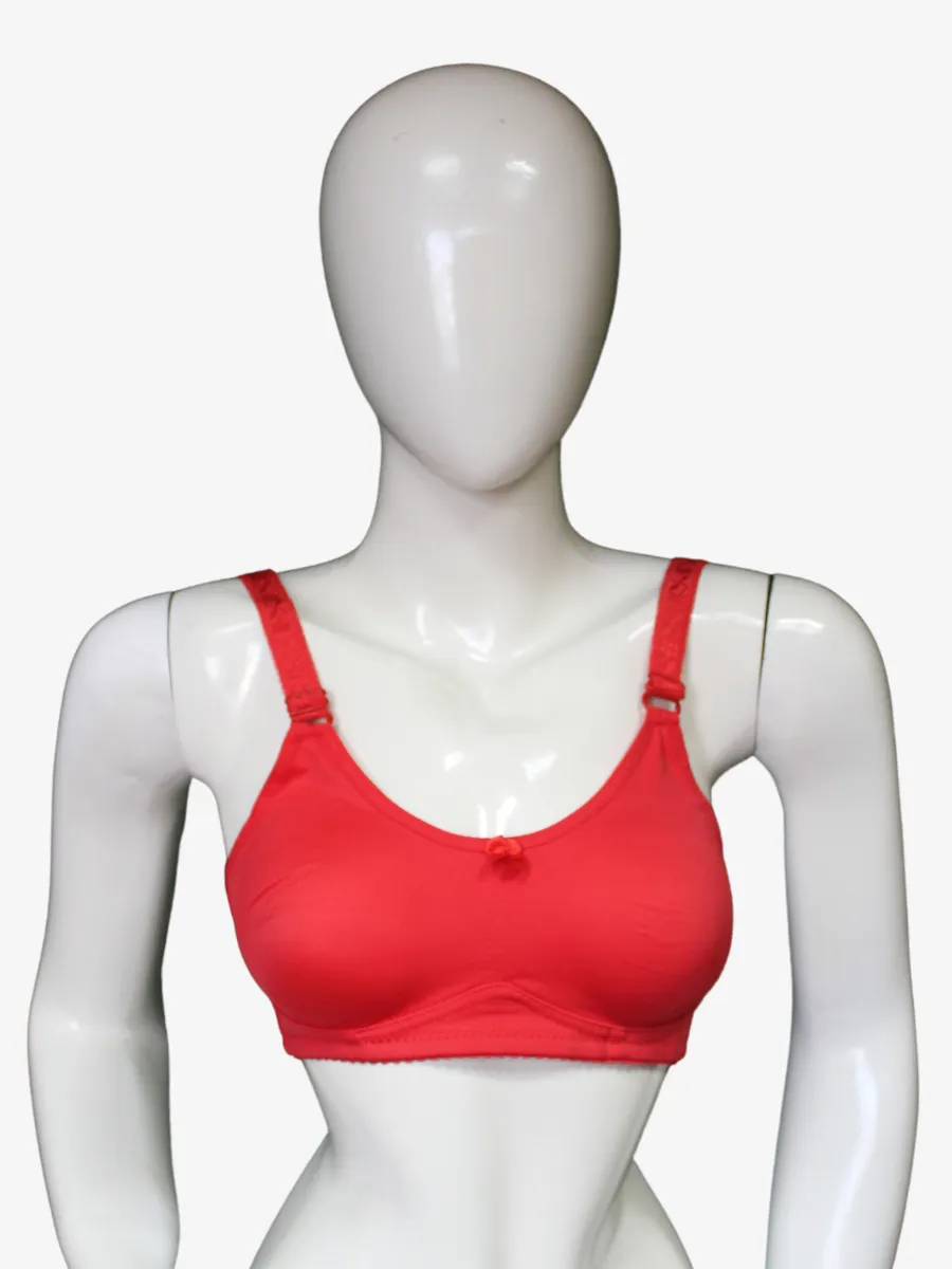 Non-padded jersey bra