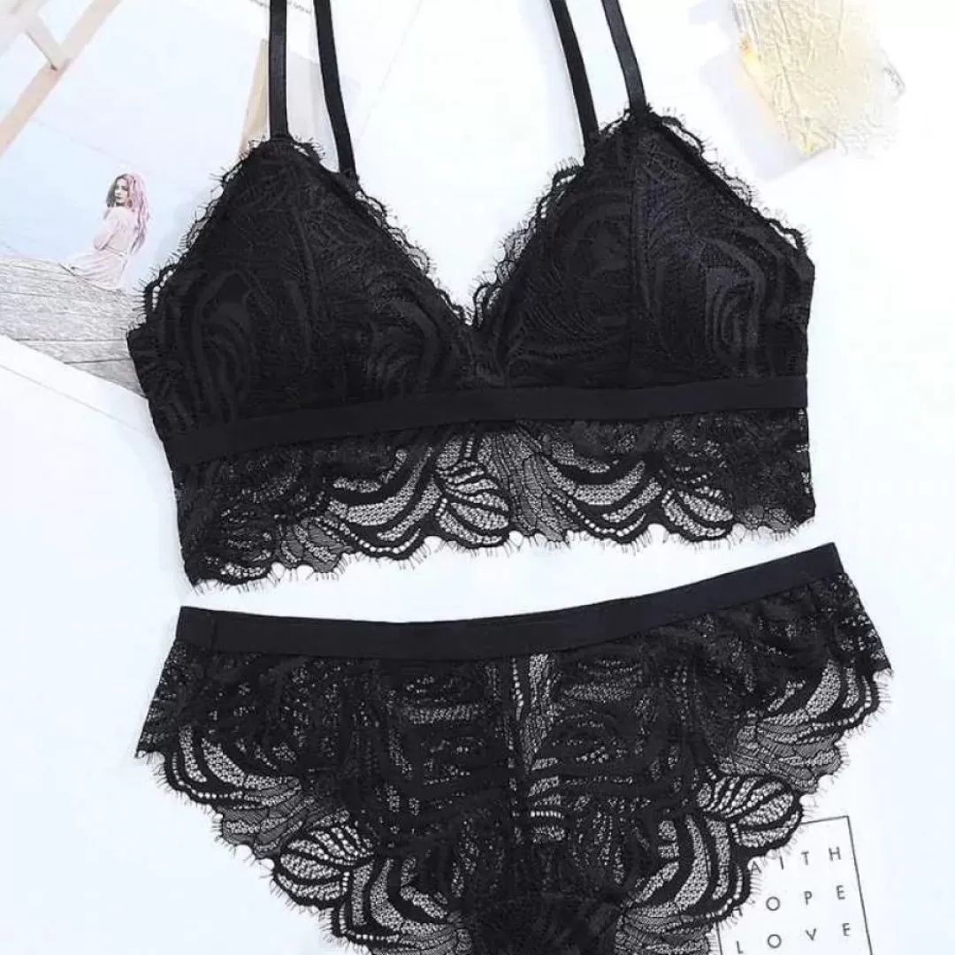 pushup brassiere sexy lace nightwear