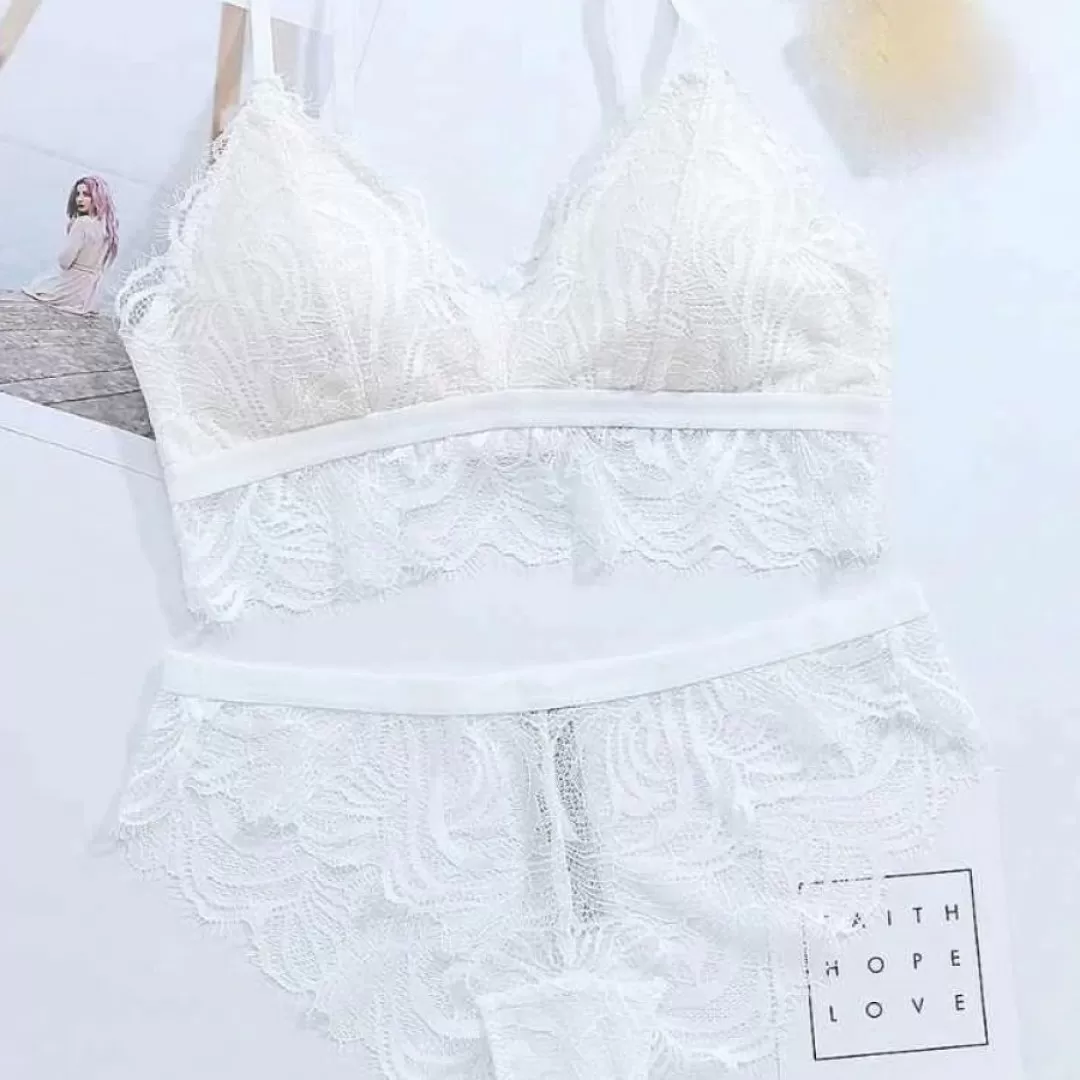 pushup brassiere sexy lace nightwear