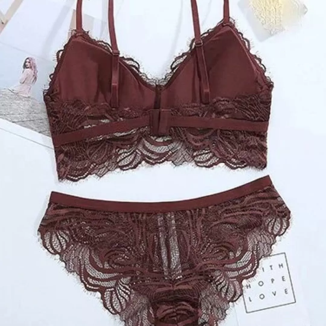 pushup brassiere sexy lace nightwear