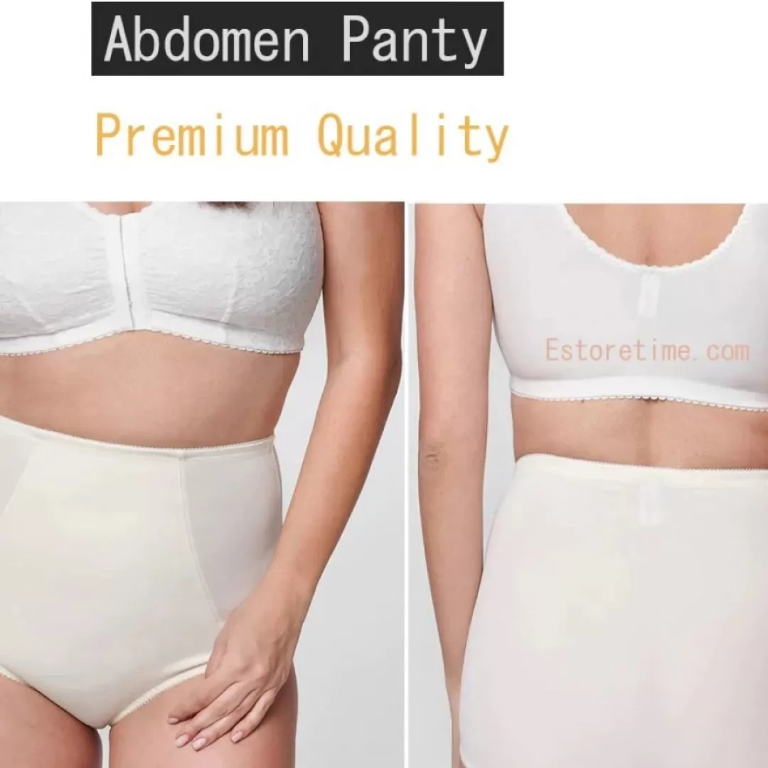 Womens high waist abdomen panty