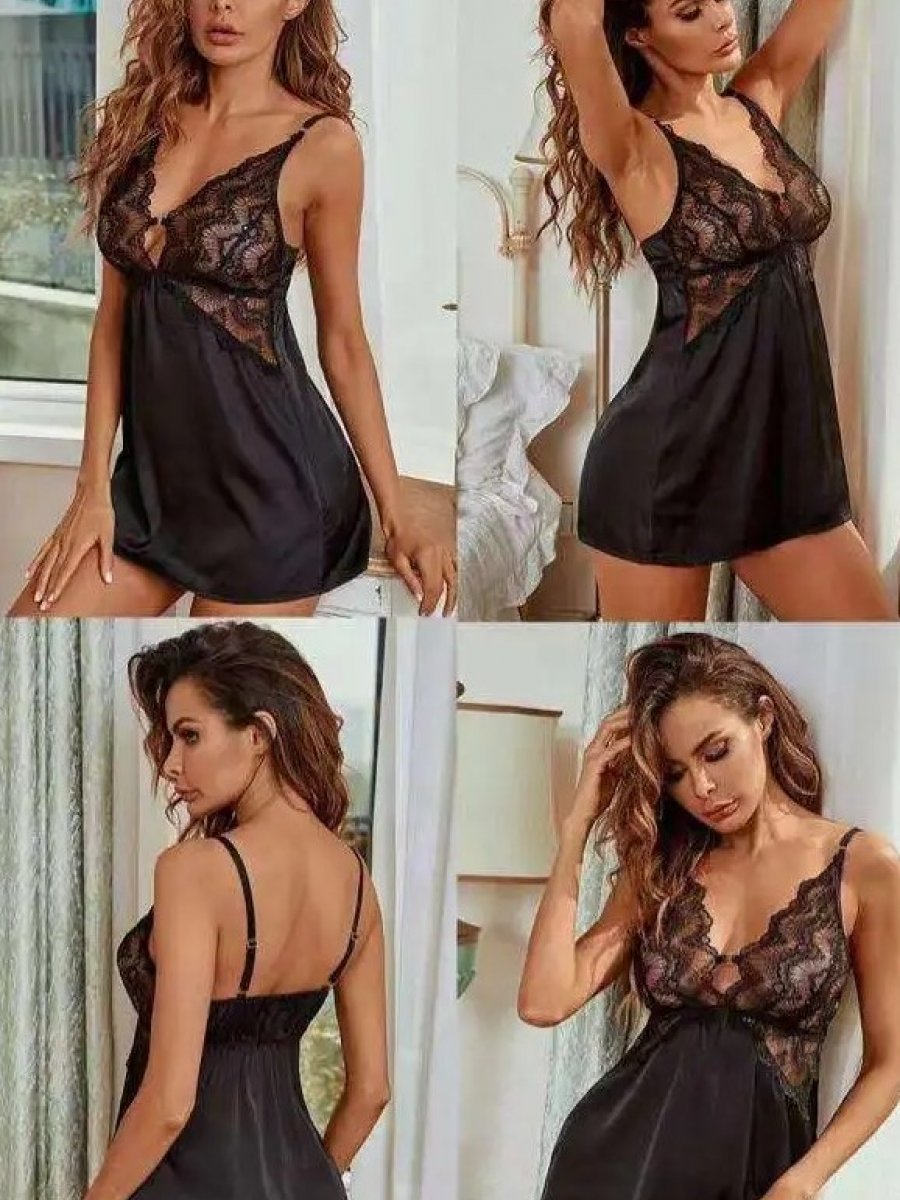 Women's satin silk nighty